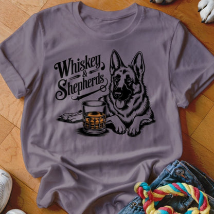 Whiskey and Shepherds Shirt - The Pawsitive Initiative