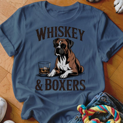 Whiskey & Boxers Shirt - The Pawsitive Initiative