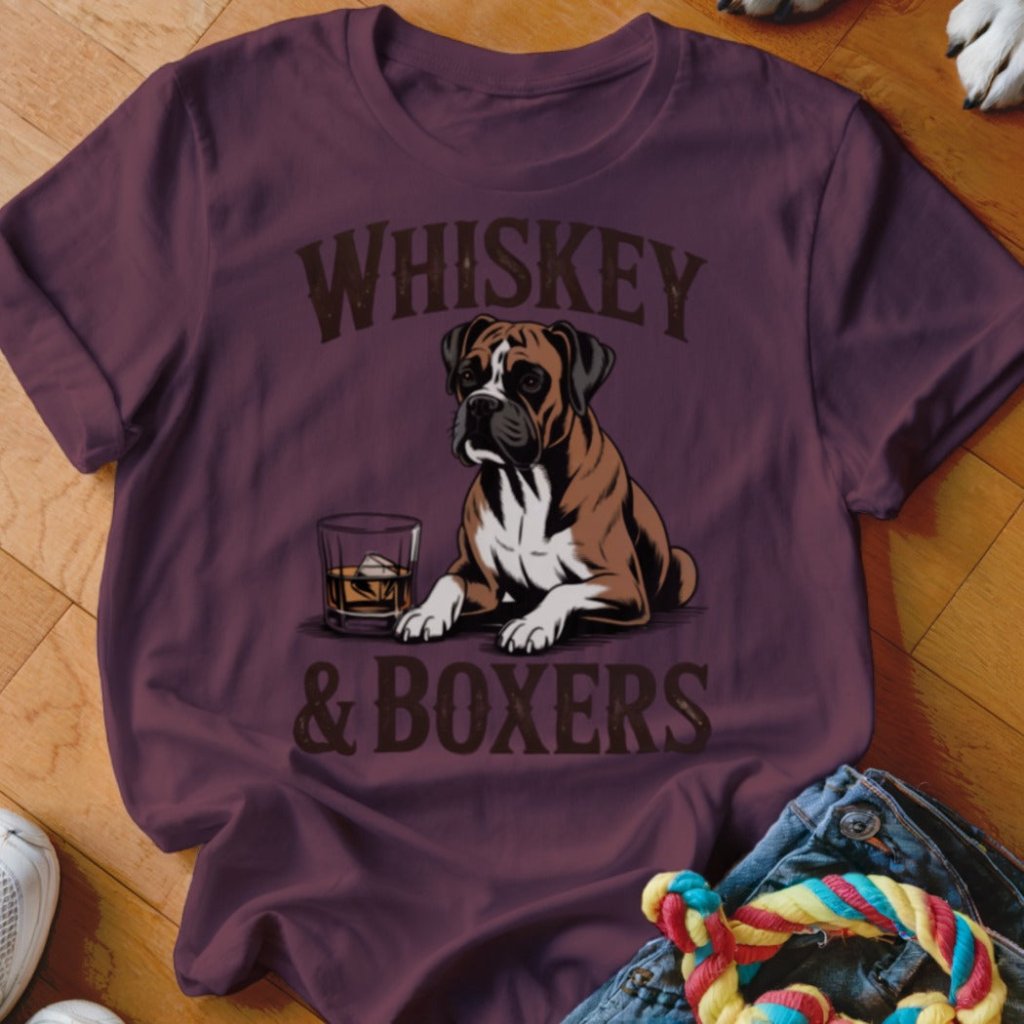 Whiskey & Boxers Shirt - The Pawsitive Initiative