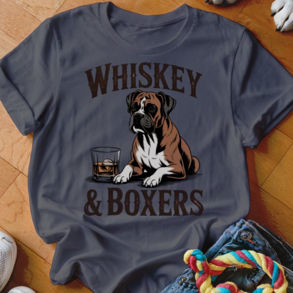 Whiskey & Boxers Shirt - The Pawsitive Initiative