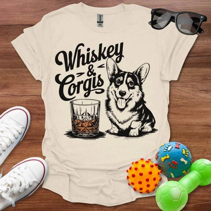 Whiskey & Corgis Shirt - The Pawsitive Initiative