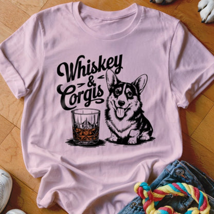 Whiskey & Corgis Shirt - The Pawsitive Initiative