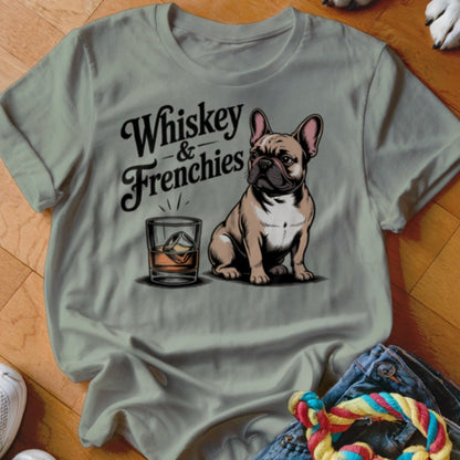Whiskey & Frenchies Shirt - The Pawsitive Initiative