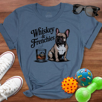 Whiskey & Frenchies Shirt - The Pawsitive Initiative