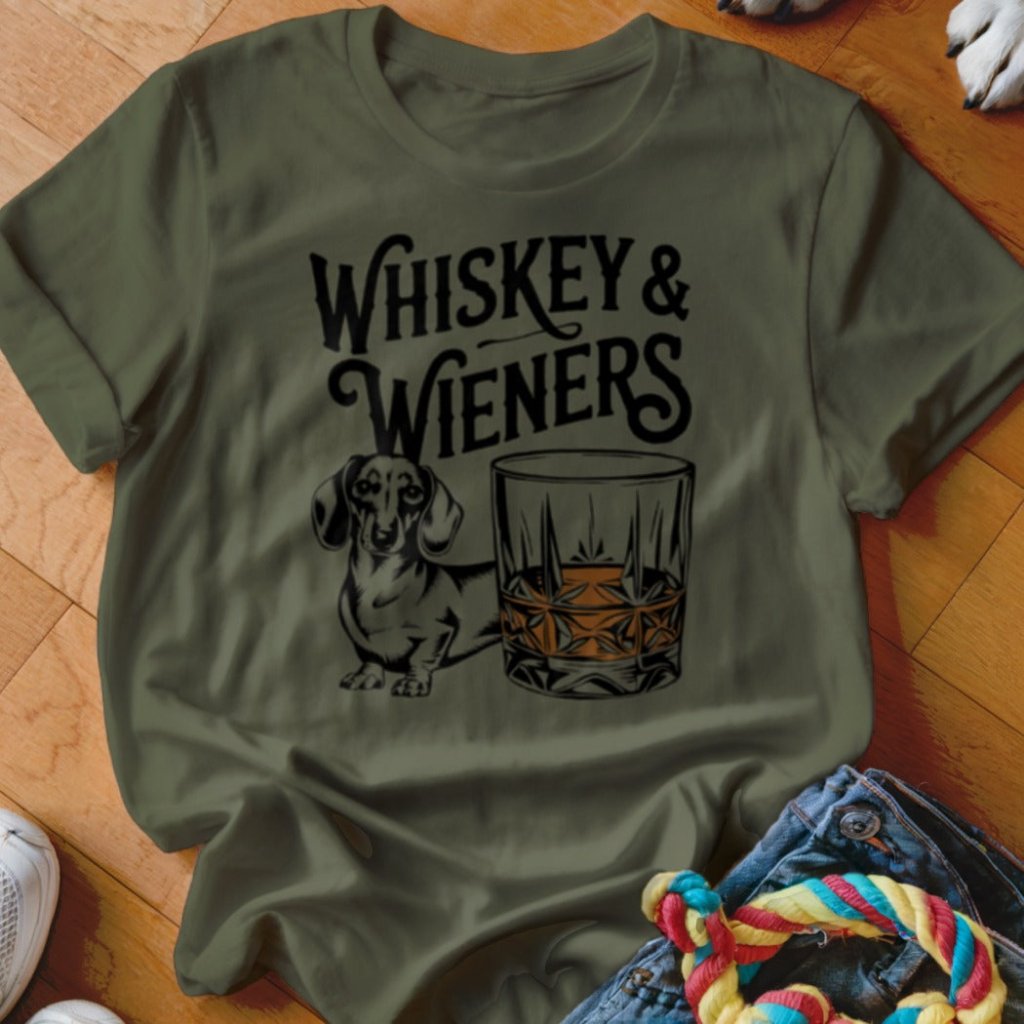 Whiskey & Wieners Shirt - The Pawsitive Initiative
