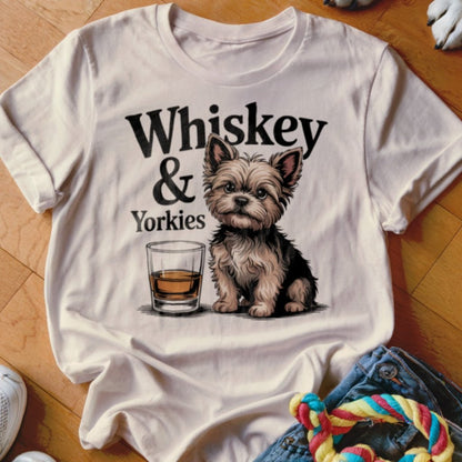 Whiskey & Yorkies Shirt - The Pawsitive Initiative