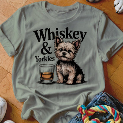 Whiskey & Yorkies Shirt - The Pawsitive Initiative
