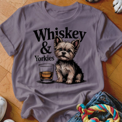 Whiskey & Yorkies Shirt - The Pawsitive Initiative