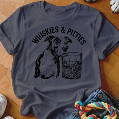 Whiskies and Pitties Shirt - The Pawsitive Initiative