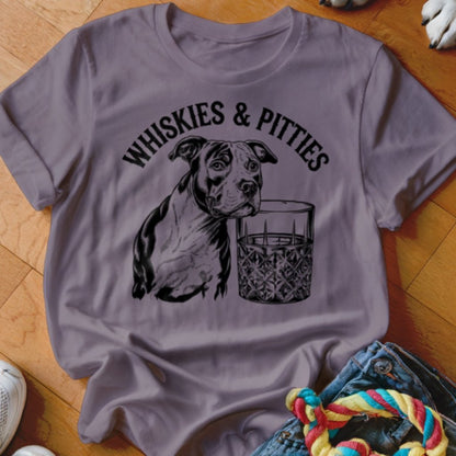 Whiskies and Pitties Shirt - The Pawsitive Initiative