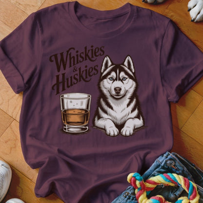 Whiskies & Huskies Shirt - The Pawsitive Initiative
