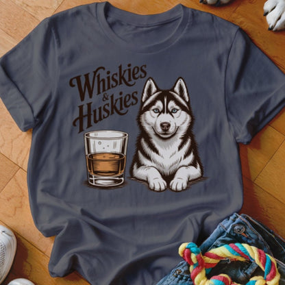 Whiskies & Huskies Shirt - The Pawsitive Initiative