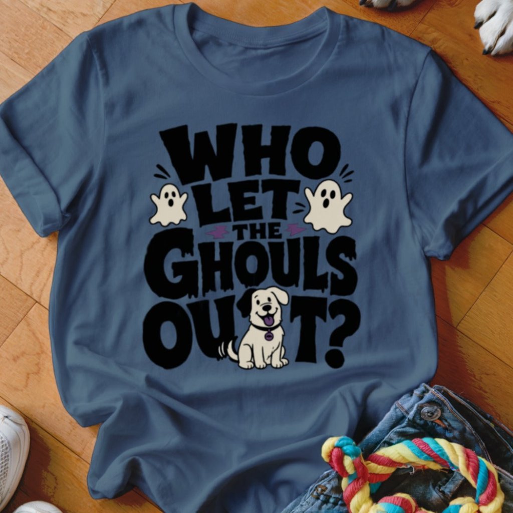 Who Let The Ghouls Out Shirt - The Pawsitive Initiative