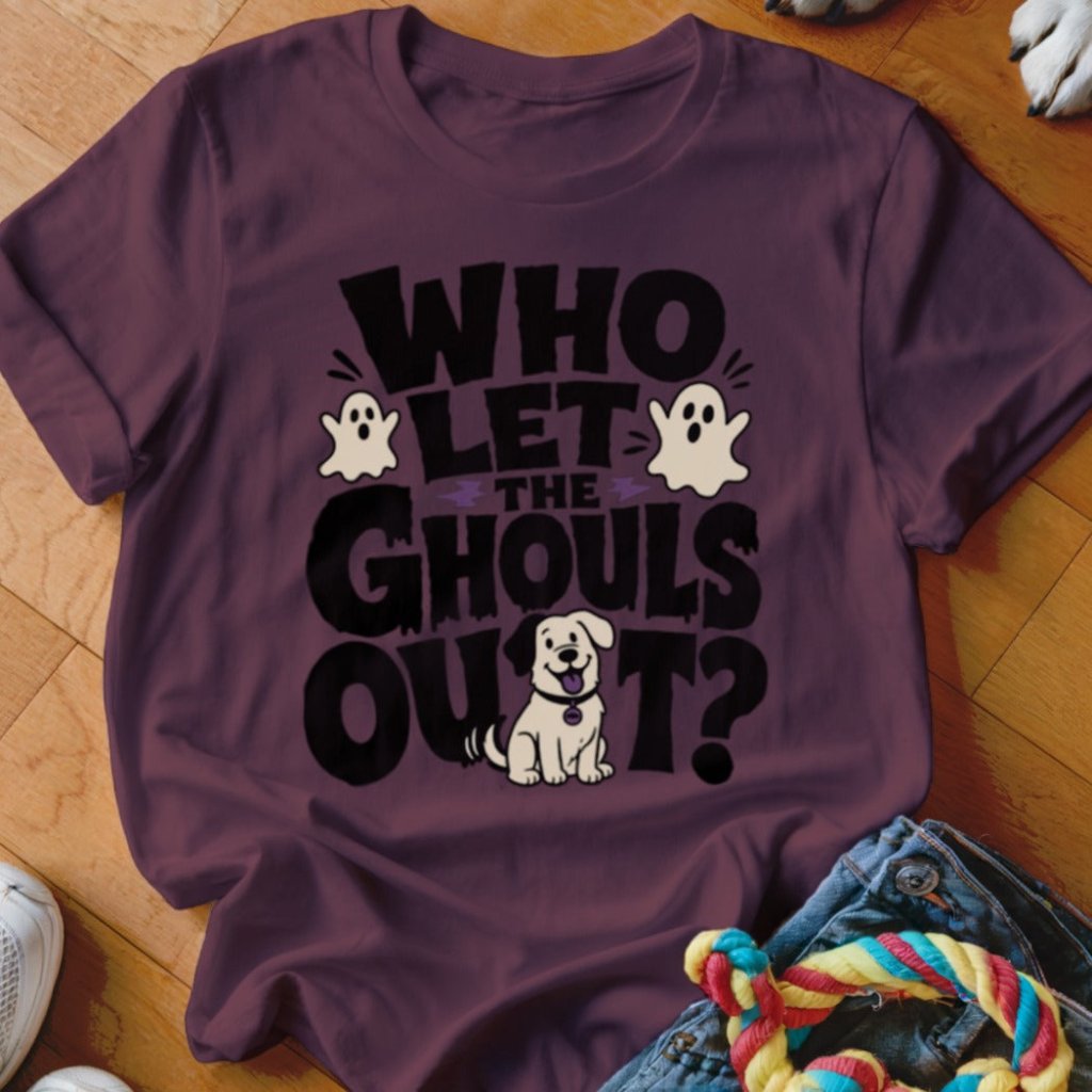 Who Let The Ghouls Out Shirt - The Pawsitive Initiative