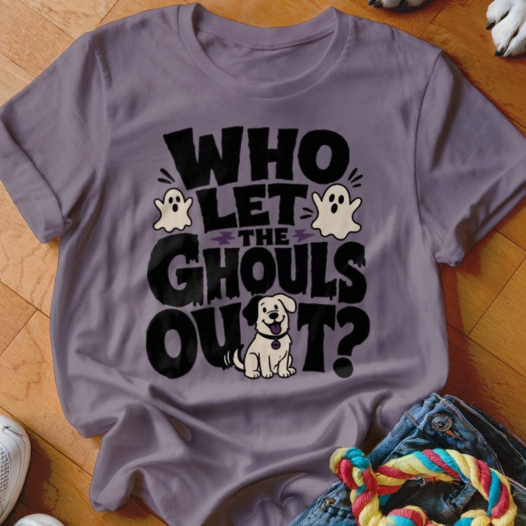 Who Let The Ghouls Out Shirt - The Pawsitive Initiative