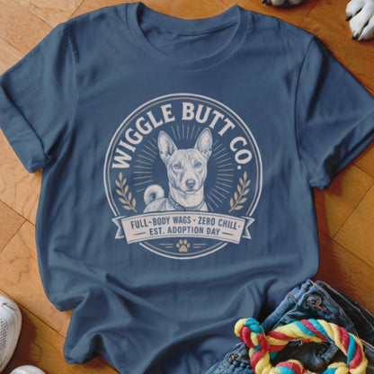 Wiggle Butt Co Basenji Shirt - The Pawsitive Initiative