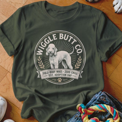 Wiggle Butt Co Bedlington Terrier Shirt - The Pawsitive Initiative