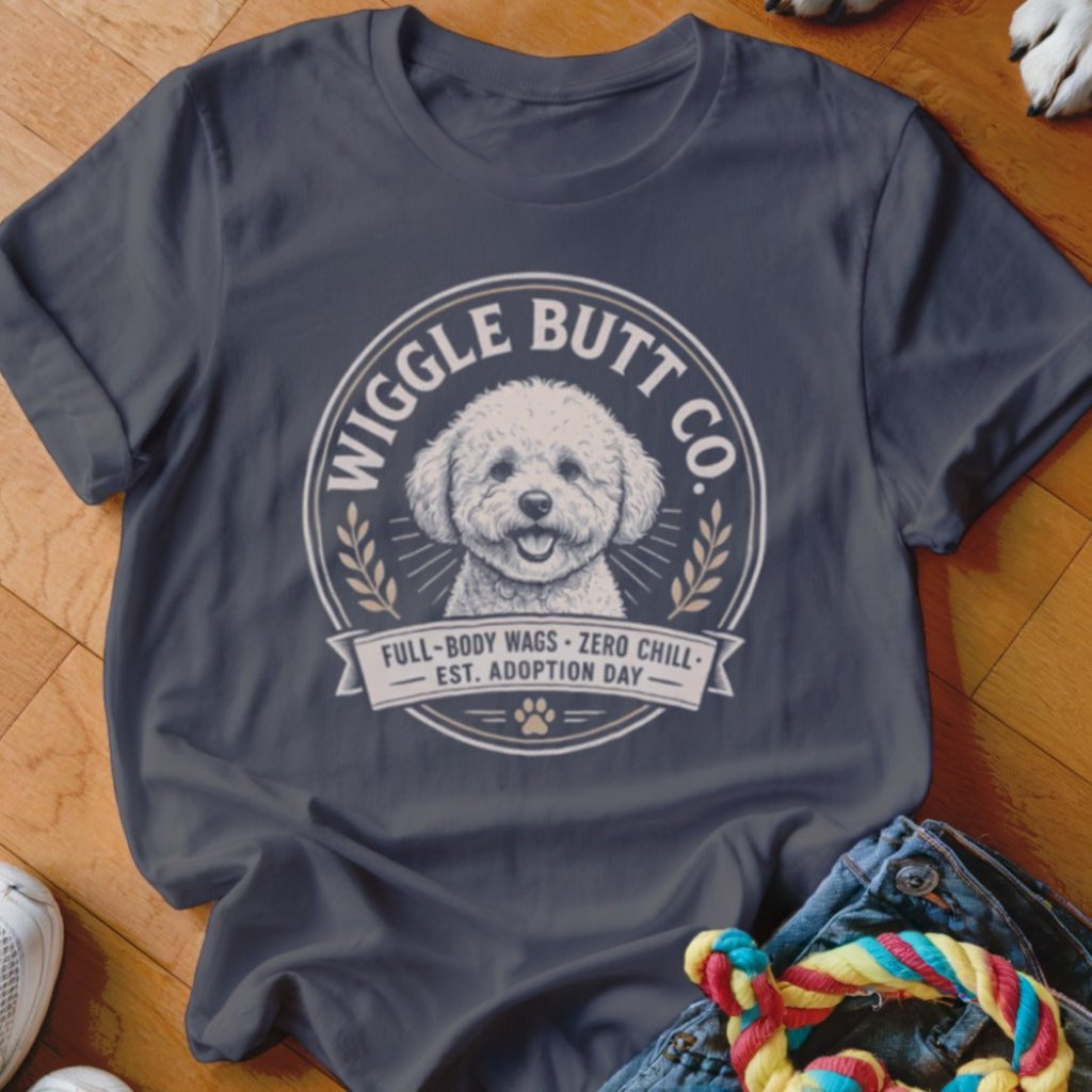 Wiggle Butt Co Bichon Frise Shirt - The Pawsitive Initiative
