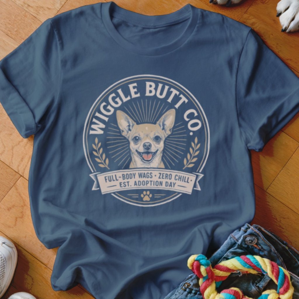 Wiggle Butt Co Chihuahua Shirt - The Pawsitive Initiative