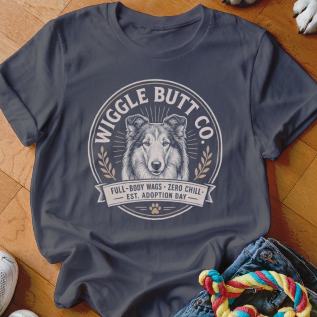 Wiggle Butt Co Collie Shirt - The Pawsitive Initiative