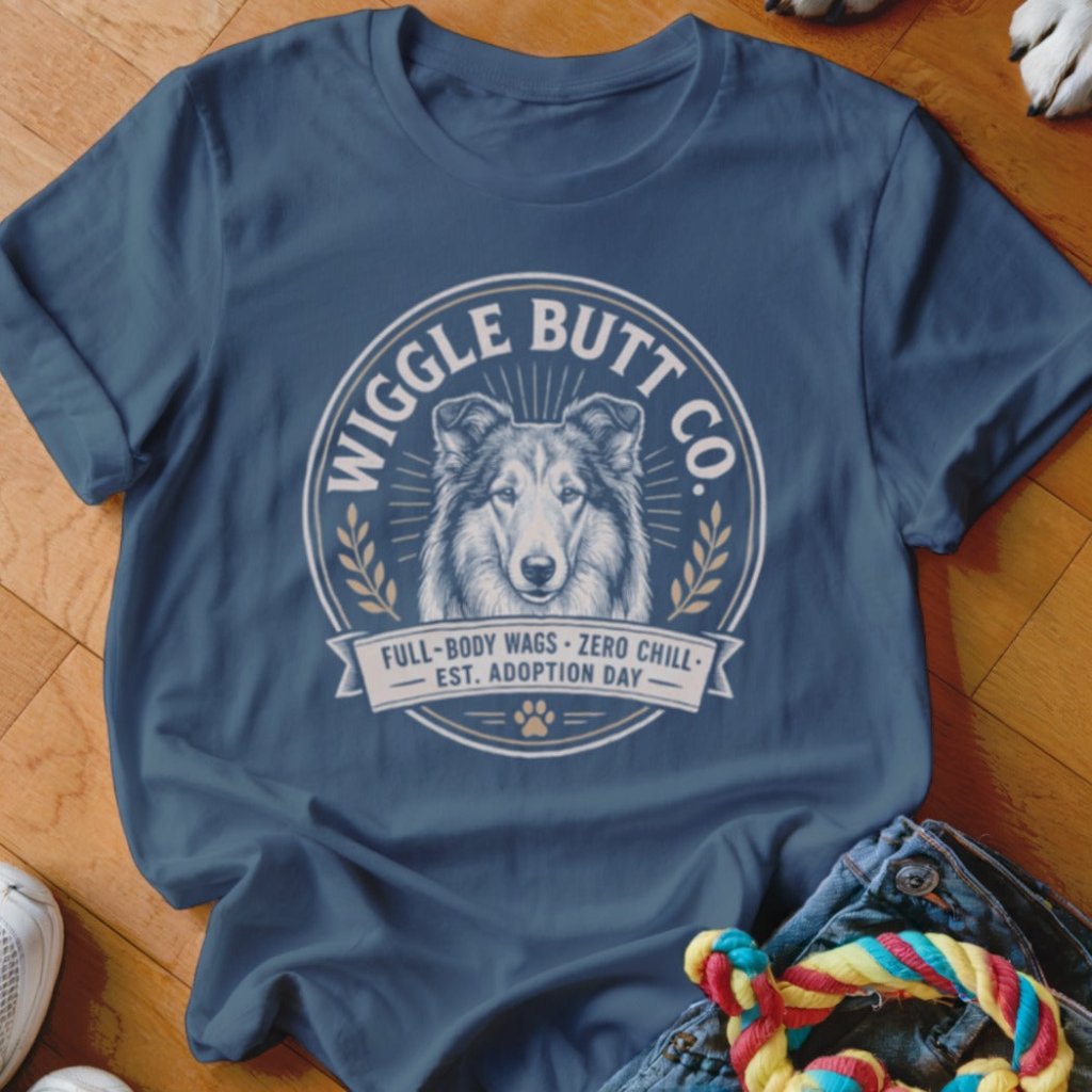 Wiggle Butt Co Collie Shirt - The Pawsitive Initiative