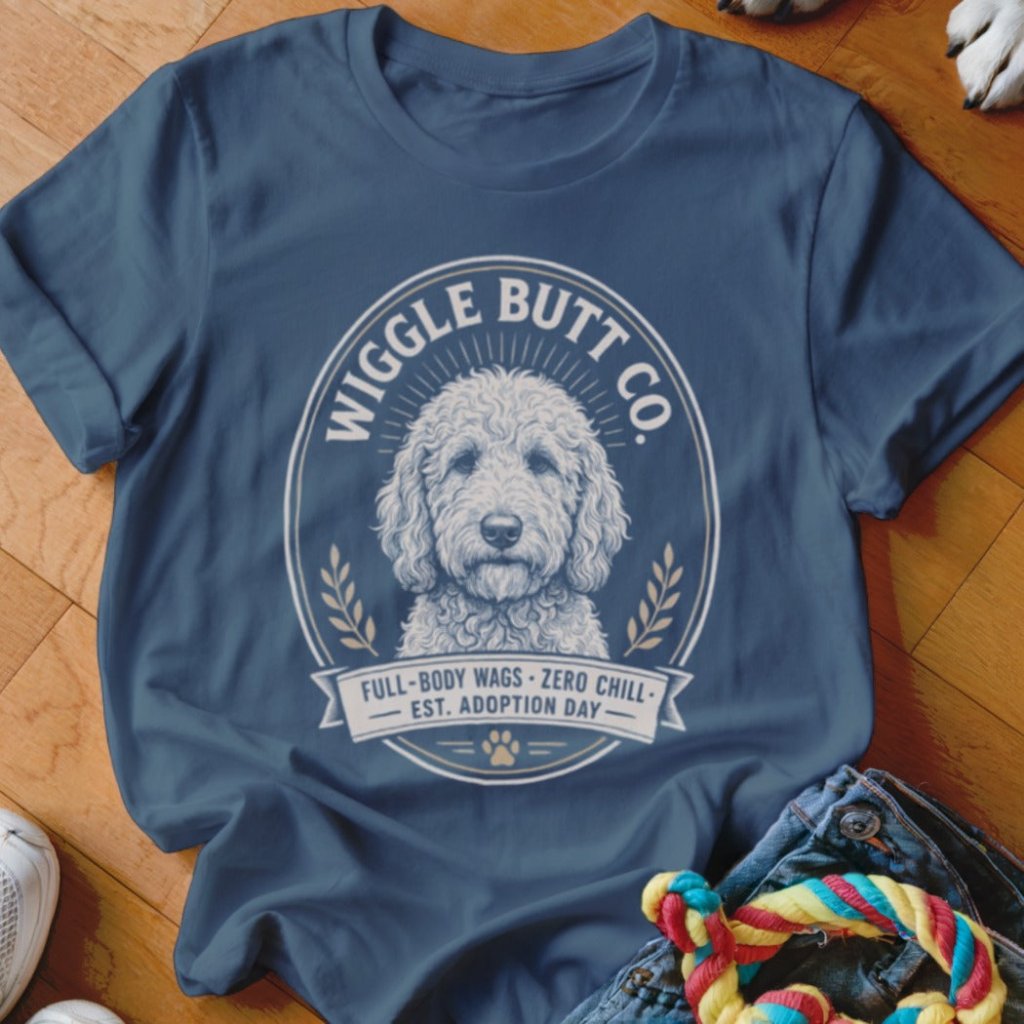 Wiggle Butt Co Goldendoodle Shirt - The Pawsitive Initiative