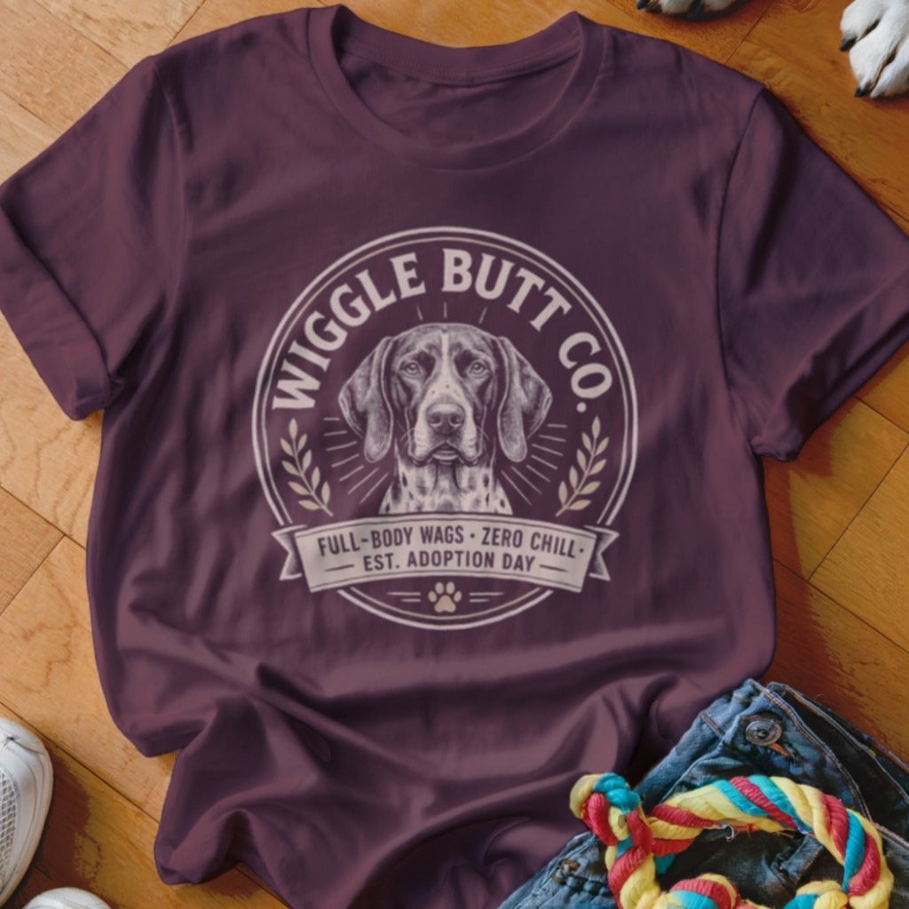 Wiggle Butt Co GSP Shirt - The Pawsitive Initiative