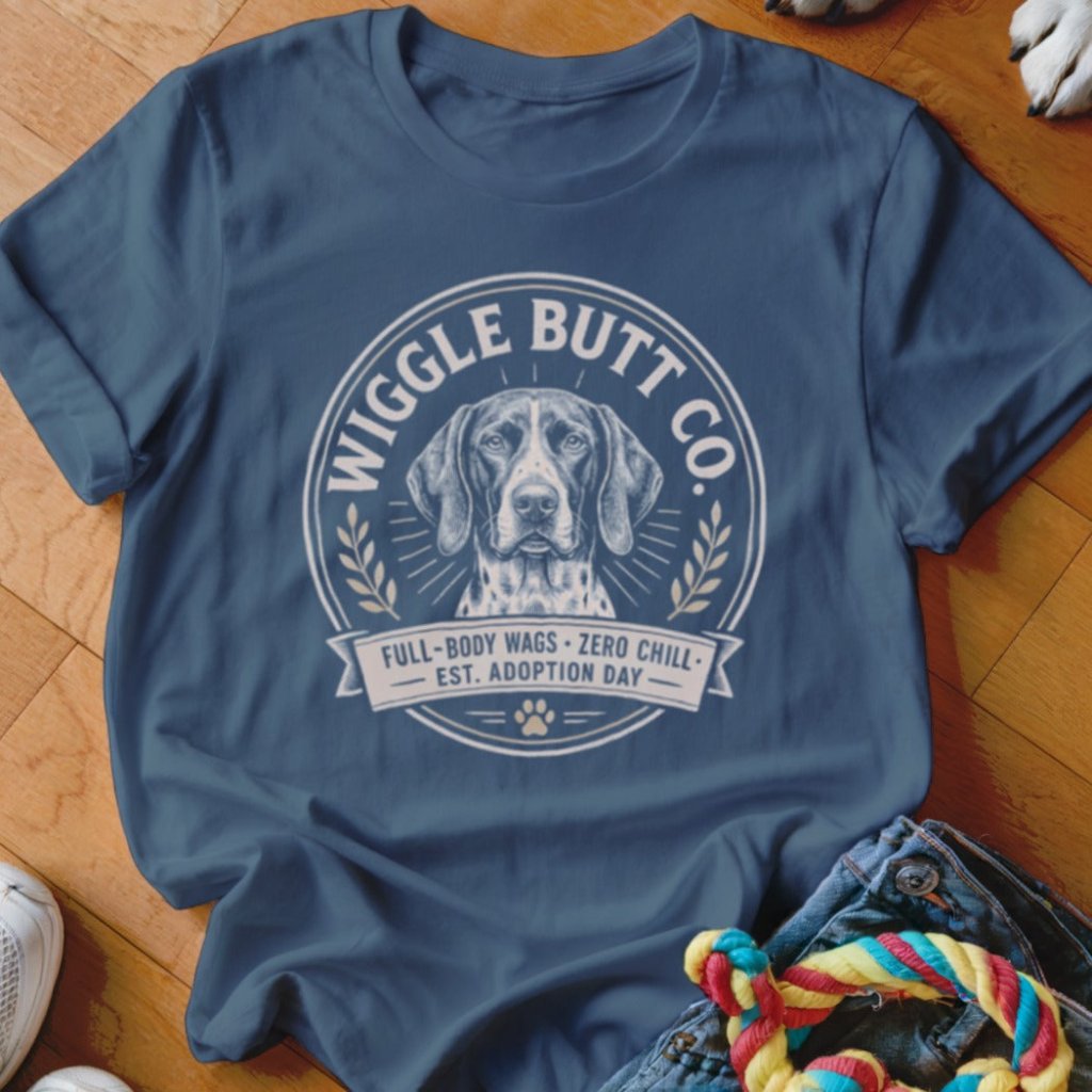 Wiggle Butt Co GSP Shirt - The Pawsitive Initiative