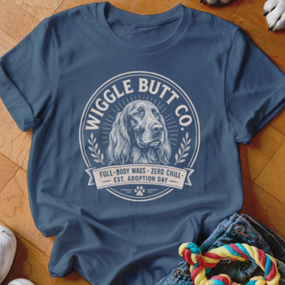 Wiggle Butt Co Irish Setter Shirt - The Pawsitive Initiative