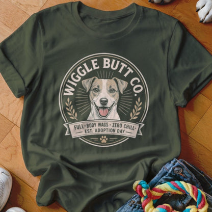 Wiggle Butt Co Jack Russell Shirt - The Pawsitive Initiative