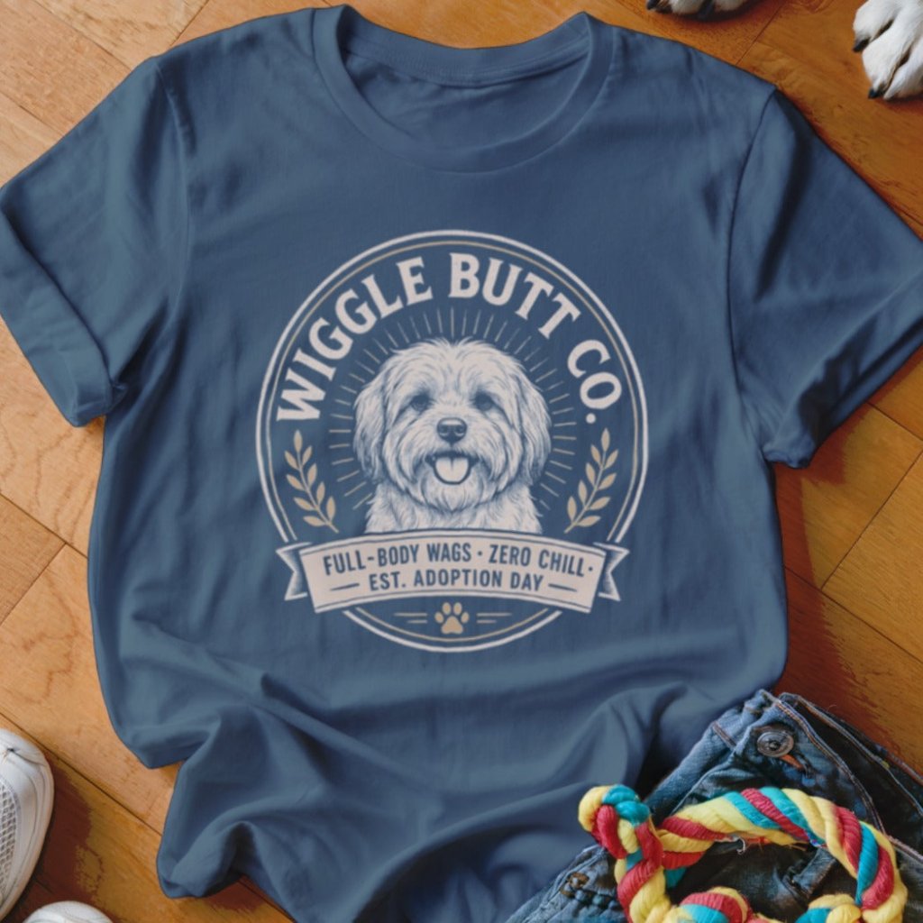 Wiggle Butt Co Lhasa Apso Shirt - The Pawsitive Initiative