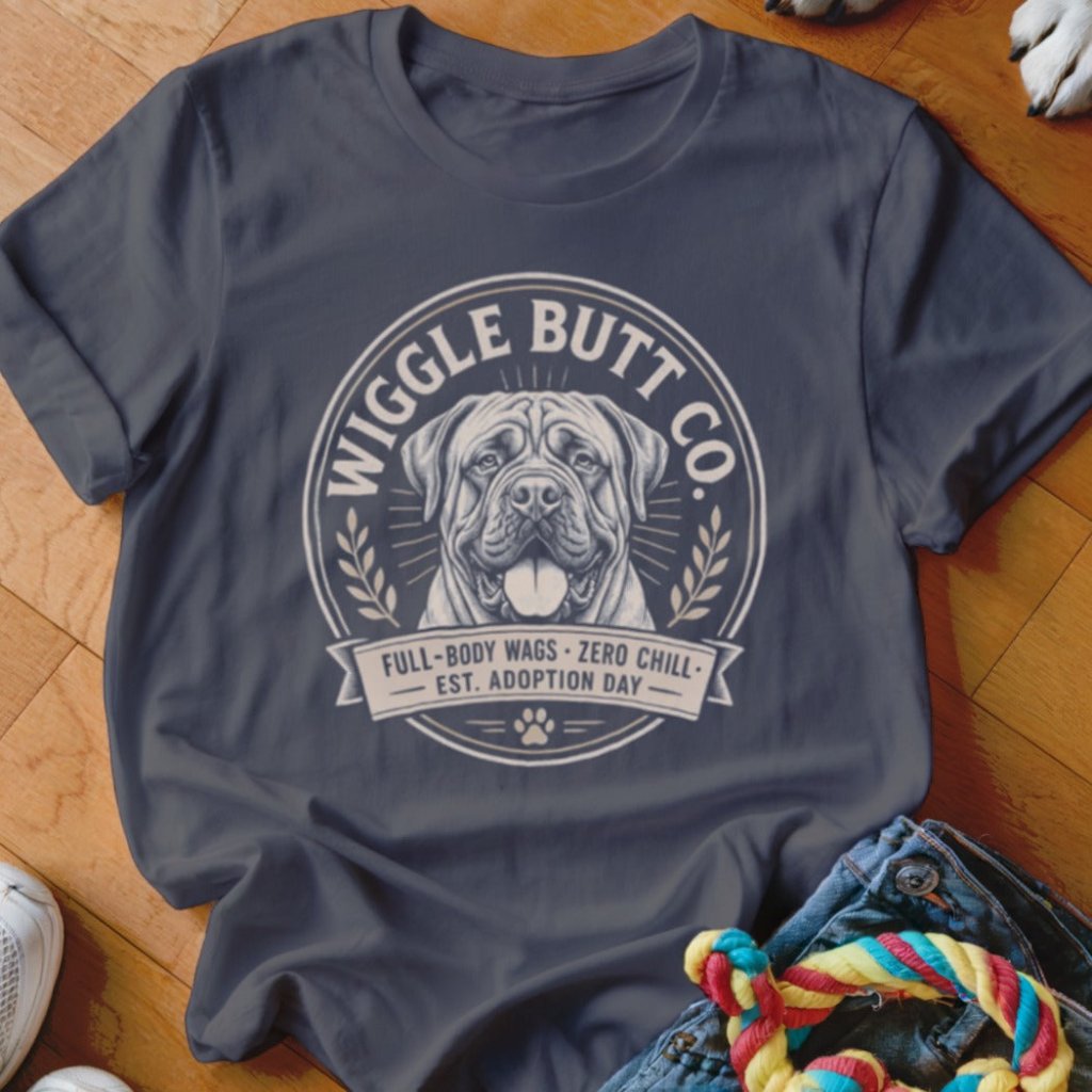 Wiggle Butt Co Mastiff Shirt - The Pawsitive Initiative