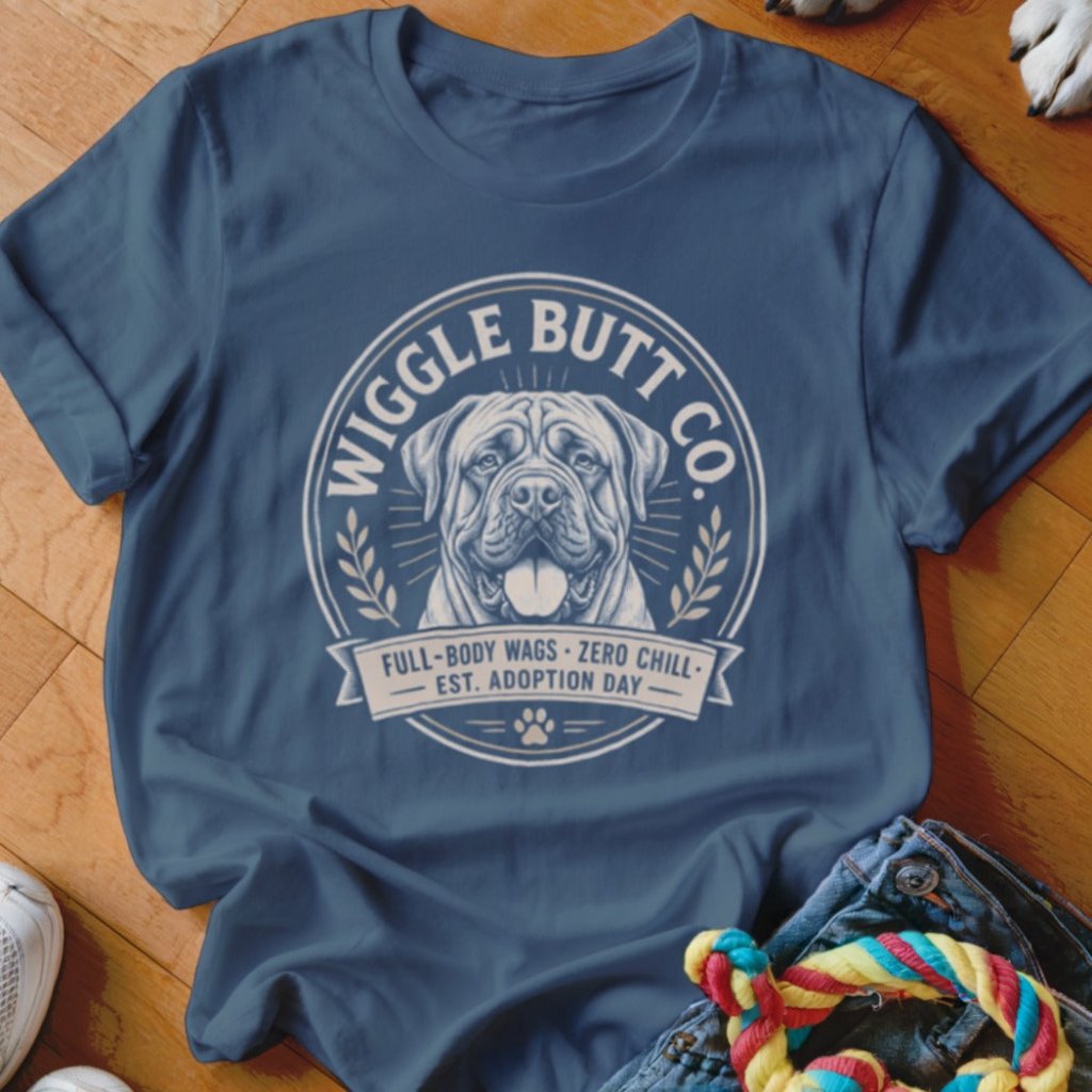 Wiggle Butt Co Mastiff Shirt - The Pawsitive Initiative