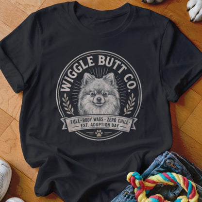 Wiggle Butt Co Pomeranian Shirt - The Pawsitive Initiative