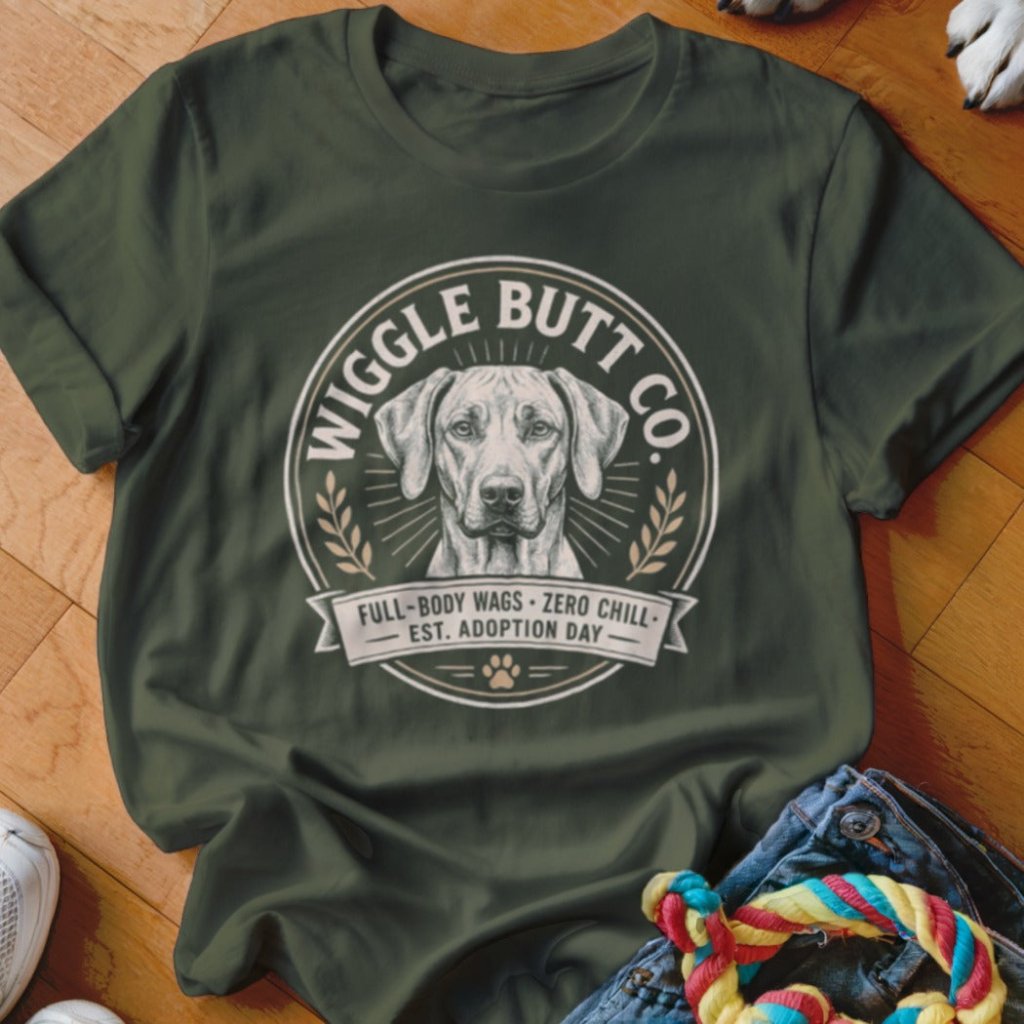 Wiggle Butt Co Ridgeback Shirt - The Pawsitive Initiative
