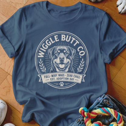 Wiggle Butt Co Rottweiler Shirt - The Pawsitive Initiative