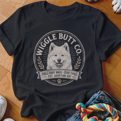 Wiggle Butt Co Samoyed Shirt - The Pawsitive Initiative
