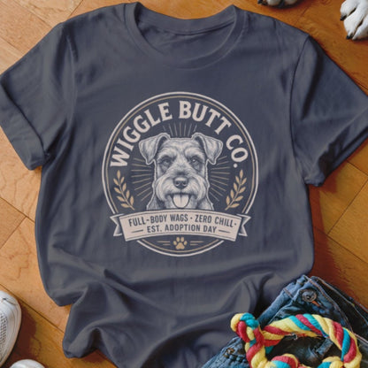 Wiggle Butt Co Schnauzer Shirt - The Pawsitive Initiative