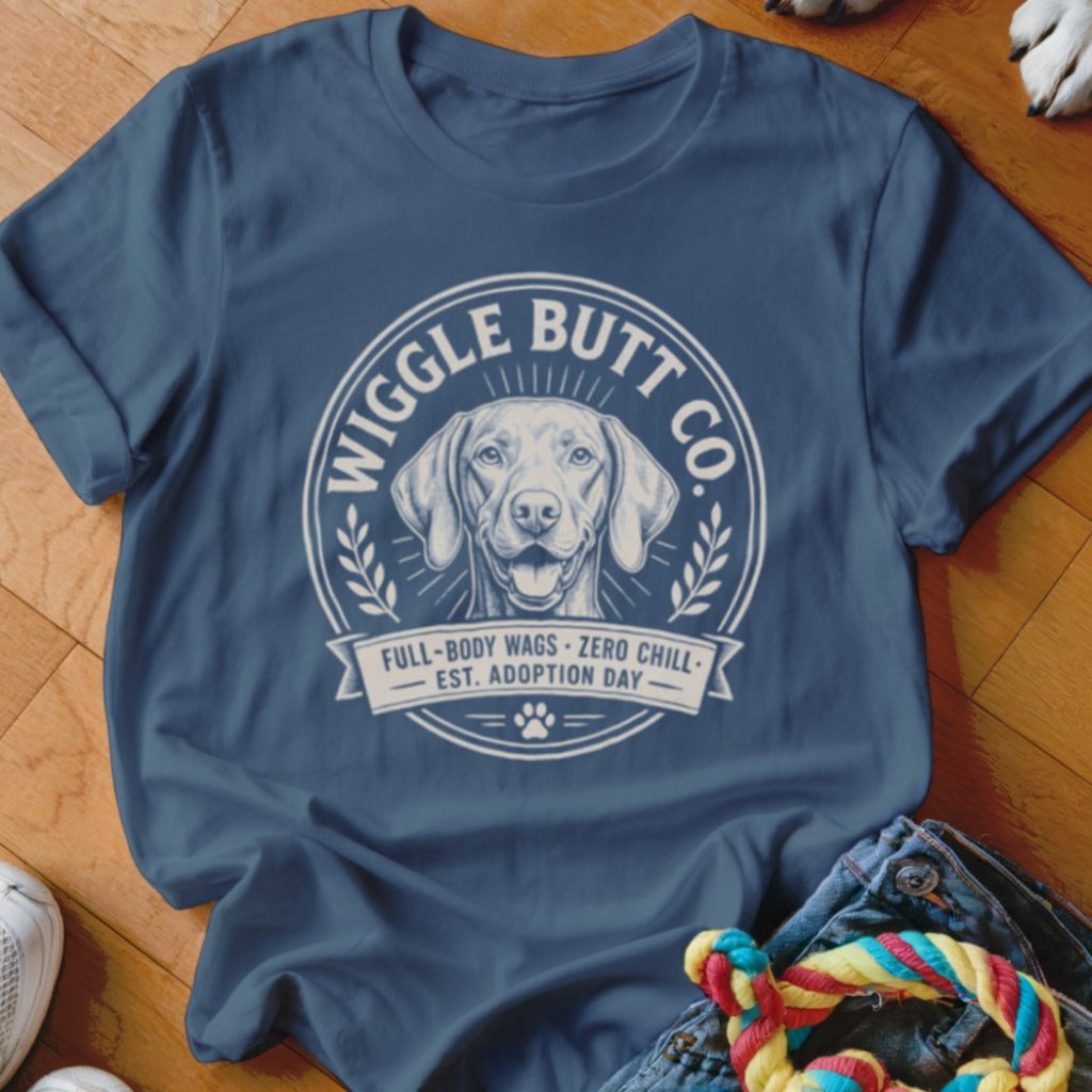 Wiggle Butt Co Vizsla Shirt - The Pawsitive Initiative