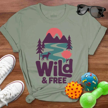 Wild and Free Shirt - The Pawsitive Initiative
