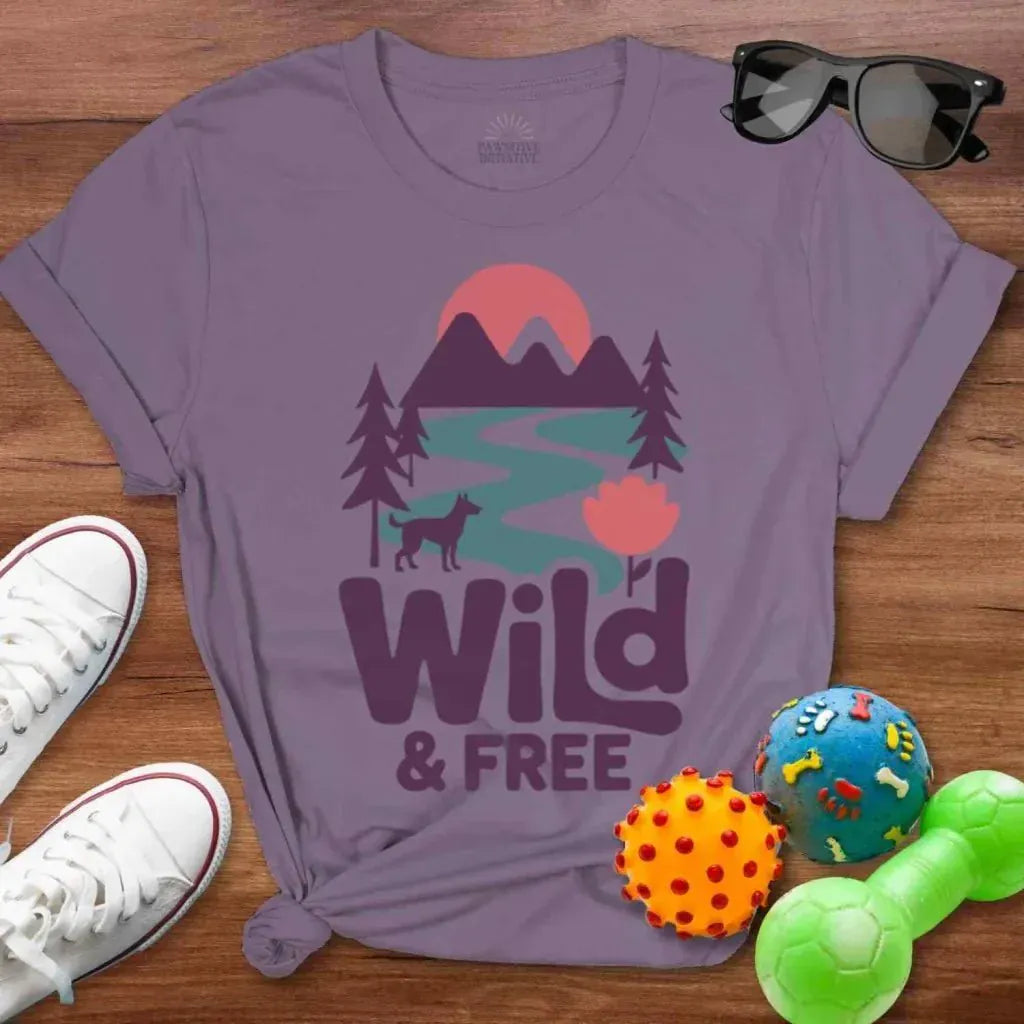 Wild and Free Shirt - The Pawsitive Initiative