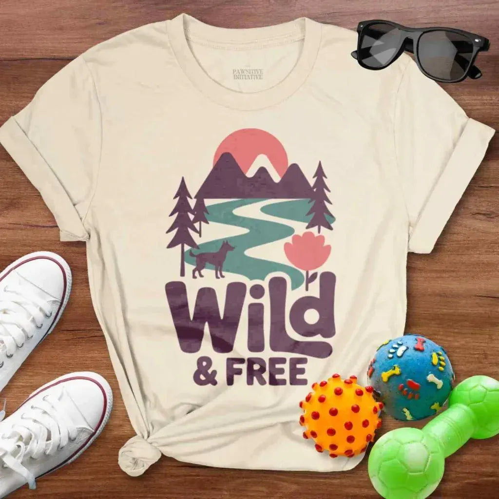Wild and Free Shirt - The Pawsitive Initiative