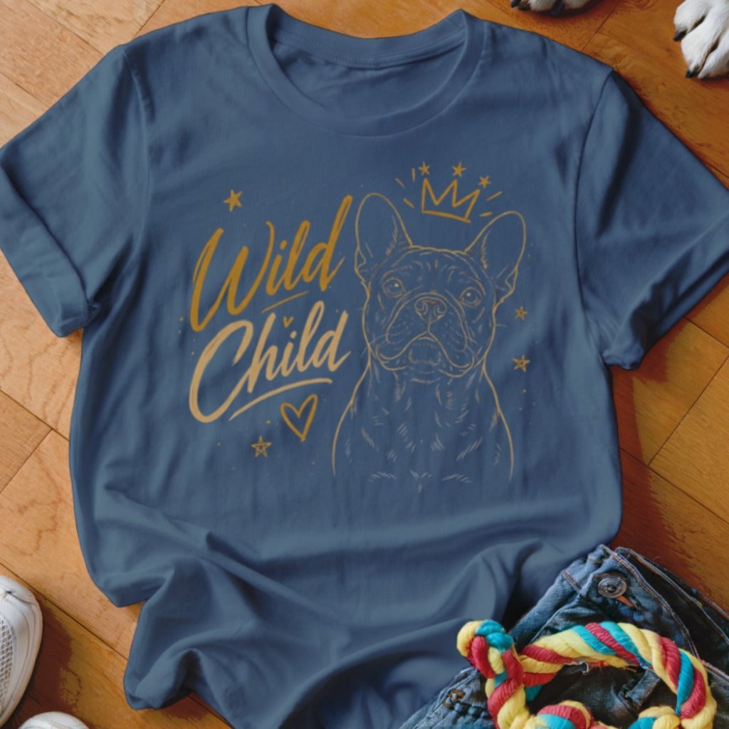 Wild Child Frenchie Shirt - The Pawsitive Initiative