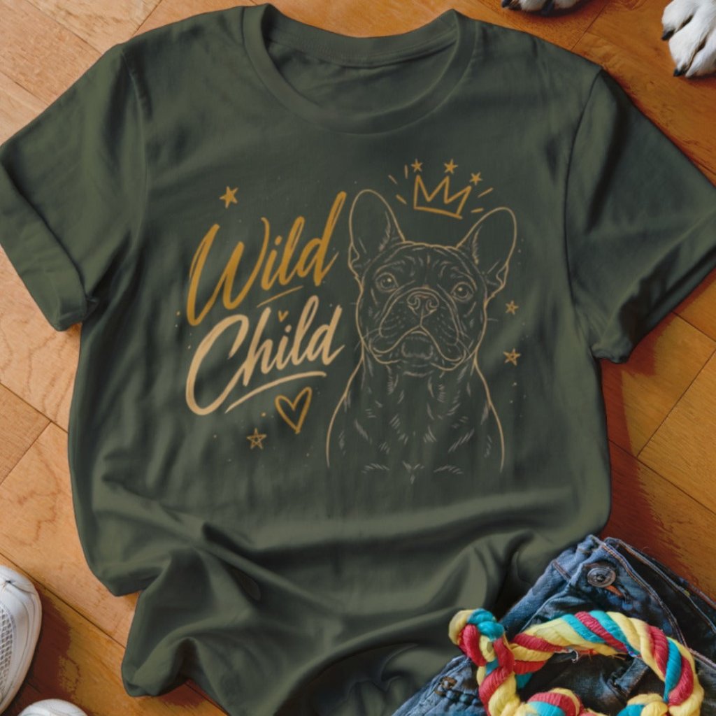 Wild Child Frenchie Shirt - The Pawsitive Initiative