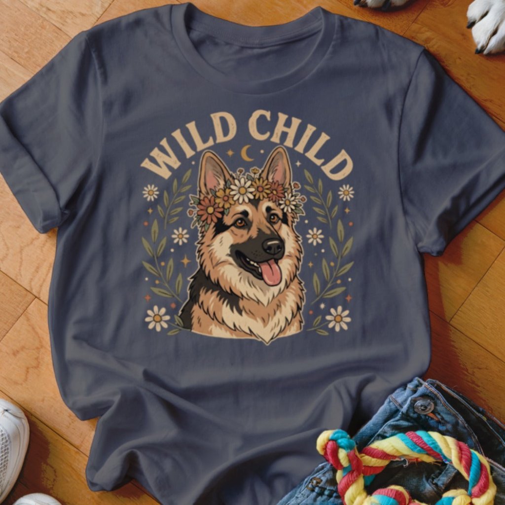 Wild Child GSD Shirt - The Pawsitive Initiative