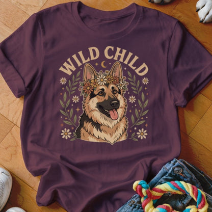 Wild Child GSD Shirt - The Pawsitive Initiative