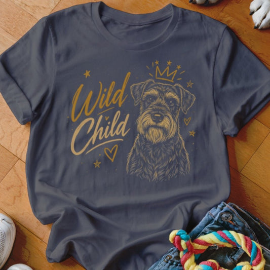 Wild Child Schnauzer Shirt - The Pawsitive Initiative
