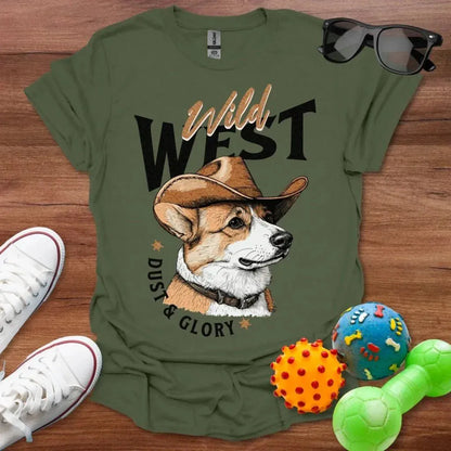 Wild West Corgi Shirt - The Pawsitive Initiative