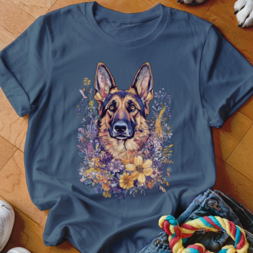 Wildflowers and Shepherds Shirt - The Pawsitive Initiative