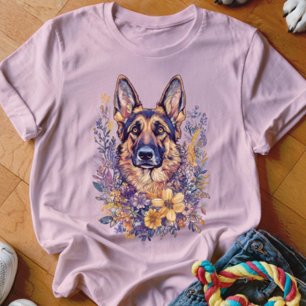 Wildflowers and Shepherds Shirt - The Pawsitive Initiative